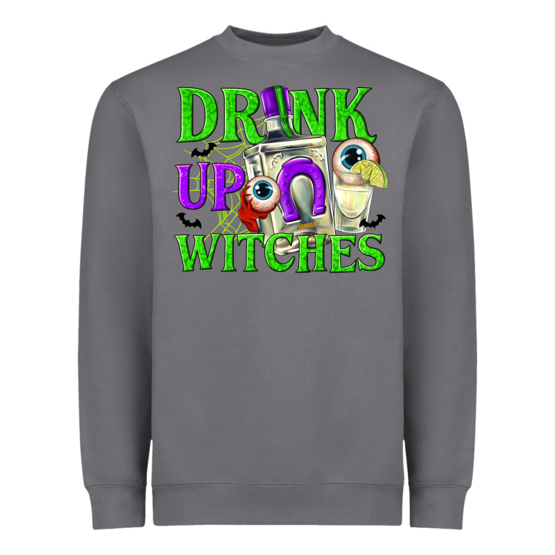 Drink Up Witches Heavyweight Sweatshirt by texasbilliewilder | Teevron
