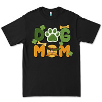Black st. patricks day dog mom Premium Tee - MaliasSmallBusiness