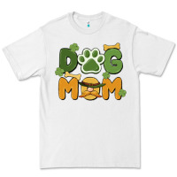 White st. patricks day dog mom Premium Tee - MaliasSmallBusiness