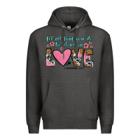 Charcoal Heather let all that you do be done in love Premium Hoodie - OliviaCreatesArt