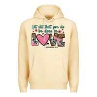 Pina Colada let all that you do be done in love Premium Hoodie - OliviaCreatesArt