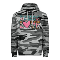 Slate Camo let all that you do be done in love Premium Hoodie - OliviaCreatesArt