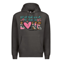 Smoke let all that you do be done in love Premium Hoodie - OliviaCreatesArt