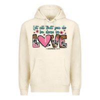 Tofu let all that you do be done in love Premium Hoodie - OliviaCreatesArt