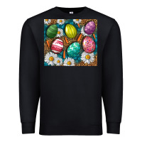 Black Easter Eggs Tumbler Premium Sweatshirt - BundleAndBundleShop