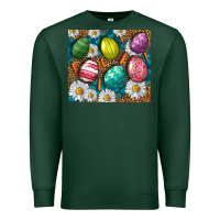 Sports Green Easter Eggs Tumbler Premium Sweatshirt - BundleAndBundleShop