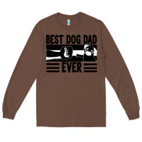 Chestnut Best dog dad ever Long Sleeve Tee - Bettercallsaul
