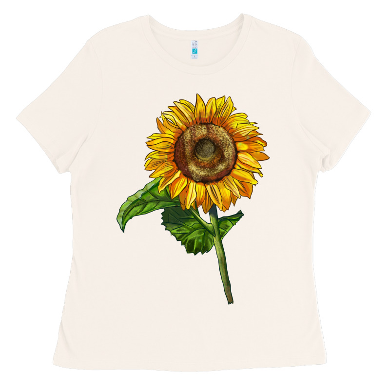 Mammoth Sunflower Ladies Tee by LillyAllenDesigns | Teevron