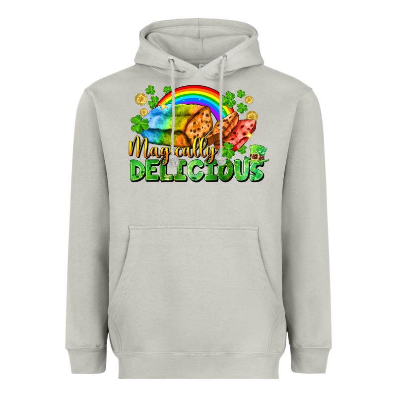 Magically Delicious St. Patricks Day Heavyweight Hoodie by FaDigitalArtStudio | Teevron