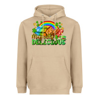 Mushroom magically delicious St. Patricks Day Heavyweight Hoodie - FaDigitalArtStudio