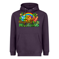Plum magically delicious St. Patricks Day Heavyweight Hoodie - FaDigitalArtStudio