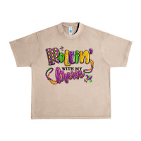 French Oak rollin' with my krewe mardi gras Urban Heavy Tee - LillyAllenDesigns