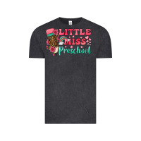 Vintage Black little miss preschool Vintage Tee - BundleAndBundleShop