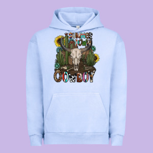 Summer Down Cowboy Urban Hoodie Designed By Cowhidedigitalart