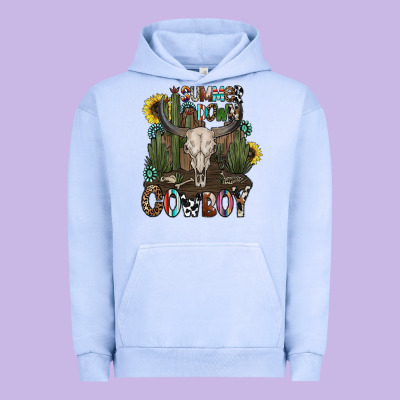 Summer Down Cowboy Urban Hoodie Designed By Cowhidedigitalart