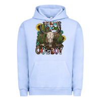 Pigment Grape Ice summer down cowboy Urban Hoodie - CowhideDigitalArt