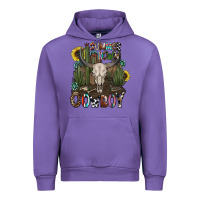 Tulip summer down cowboy Urban Hoodie - CowhideDigitalArt
