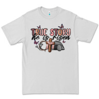 Dove Grey true story he is risen Premium Tee - MaliasSmallBusiness