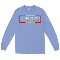Colony Blue Dump Trump Long Sleeve Tee - Bettercallsaul