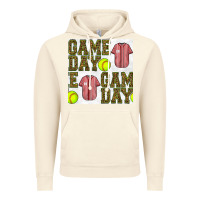 Vintage Artic softball uniform game day seamless pattern Vintage Hoodie - BundleAndBundleShop