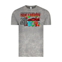 Cloud Rock birthday boy 4 Vintage Tee - BundleAndBundleShop