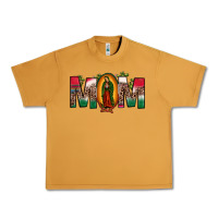 Peanut Butter mexican flag our lady of guadalupe mom leopard Urban Heavy Tee - JahusDesignShop
