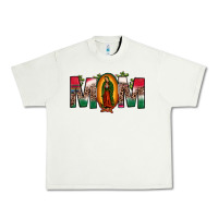 Pistachio mexican flag our lady of guadalupe mom leopard Urban Heavy Tee - JahusDesignShop