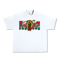 White mexican flag our lady of guadalupe mom leopard Urban Heavy Tee - JahusDesignShop