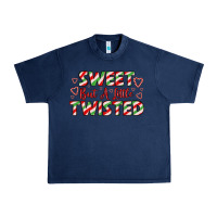 Navy sweet but a little twisted Urban Heavy Tee - LillyAllenDesigns