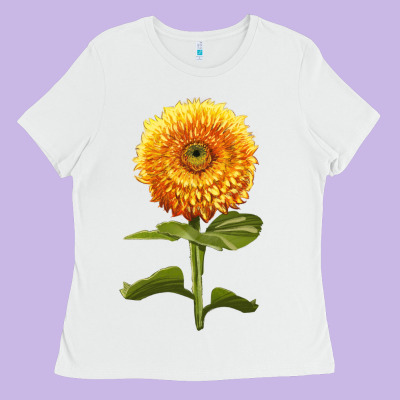 Gummy Bear Sunflower Ladies Tee Designed By Lillyallendesigns