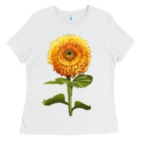 White gummy bear sunflower Ladies Tee - LillyAllenDesigns