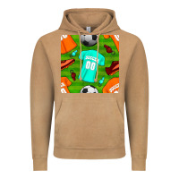 Vintage Camel soccer ball uniform and shoes seamless pattern Vintage Hoodie - BundleAndBundleShop