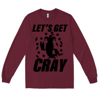 Burgundy Let's Get Crazy Long Sleeve Tee - Bettercallsaul