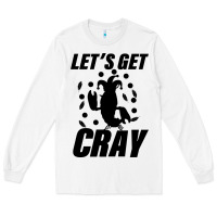 White Let's Get Crazy Long Sleeve Tee - Bettercallsaul
