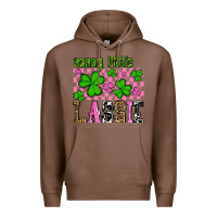 Chestnut St. Patrick's Day Sassy little lassie Premium Hoodie - OliviaCreatesArt