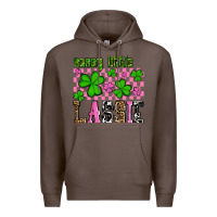 Coffee St. Patrick's Day Sassy little lassie Premium Hoodie - OliviaCreatesArt