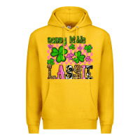 Lemon St. Patrick's Day Sassy little lassie Premium Hoodie - OliviaCreatesArt