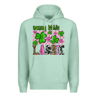 Seafoam St. Patrick's Day Sassy little lassie Premium Hoodie - OliviaCreatesArt