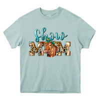 Arona Western Show Mom Red Angus Heavy Core Tee - LillyAllenDesigns