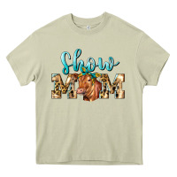 Mossy Western Show Mom Red Angus Heavy Core Tee - LillyAllenDesigns