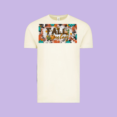 Fall In Love License Plate Vintage Tee Designed By Bundleandbundleshop