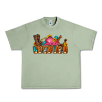 Oil Green cowgirl Urban Heavy Tee - LillyAllenDesigns