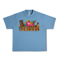Pebble Blue cowgirl Urban Heavy Tee - LillyAllenDesigns