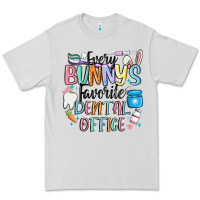 Dove Grey every bunnys favorite dental office Premium Tee - MaliasSmallBusiness