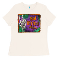 Bone bad witch vibes Ladies Tee - Jasminsmagicworld