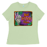 Matcha bad witch vibes Ladies Tee - Jasminsmagicworld