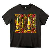 Asphalt beer bottle for christmas Heavy Core Tee - AdoDesignShop
