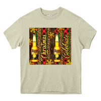 Mossy beer bottle for christmas Heavy Core Tee - AdoDesignShop