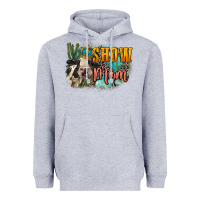 Heather Grey Show mom cow Mother's Day Heavyweight Hoodie - FaDigitalArtStudio