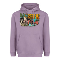 Lavender Show mom cow Mother's Day Heavyweight Hoodie - FaDigitalArtStudio